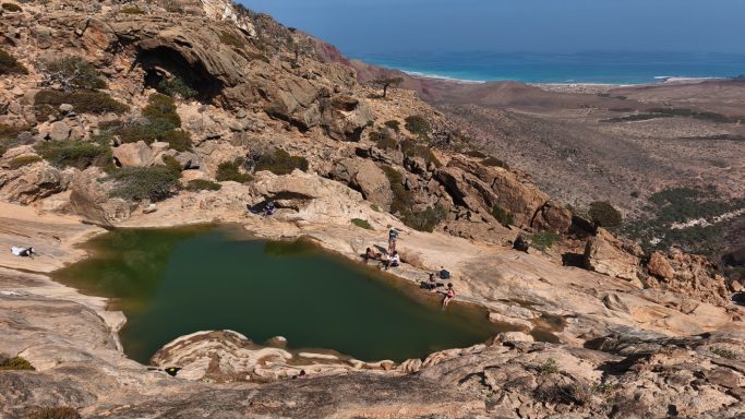 Homhill infinity pool Socotra