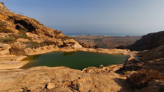 Homhill infinity pool Socotra