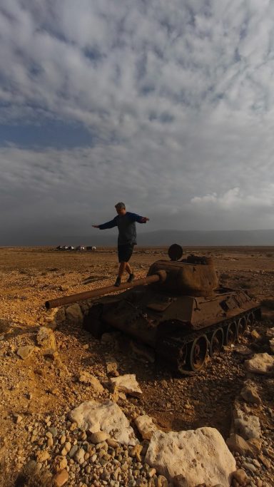 Antics tancs soviètics Socotra